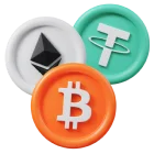 Alle cryptocurrencies worden ondersteund bij Rocket Slots Online Casino